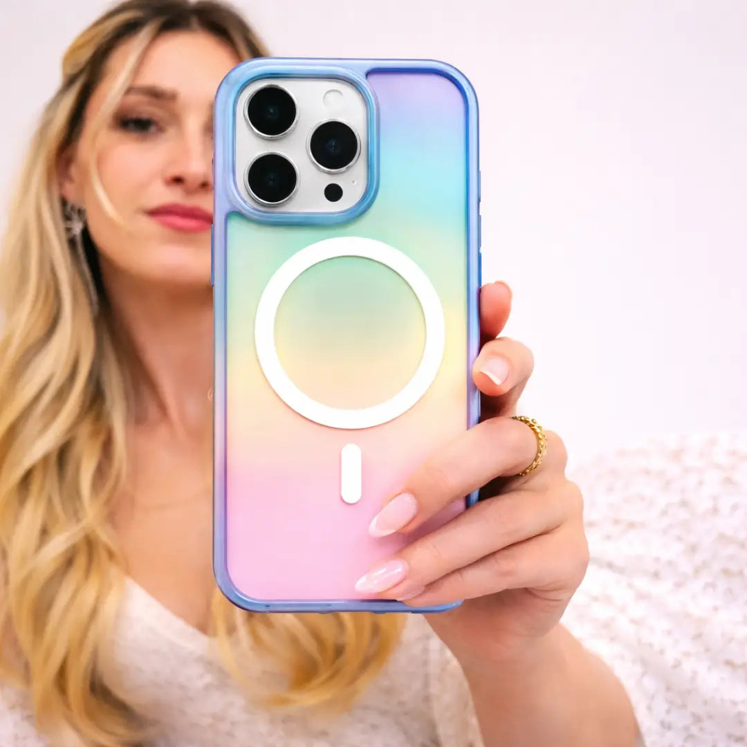 iphone 16 pro holo phone cover with magesafe