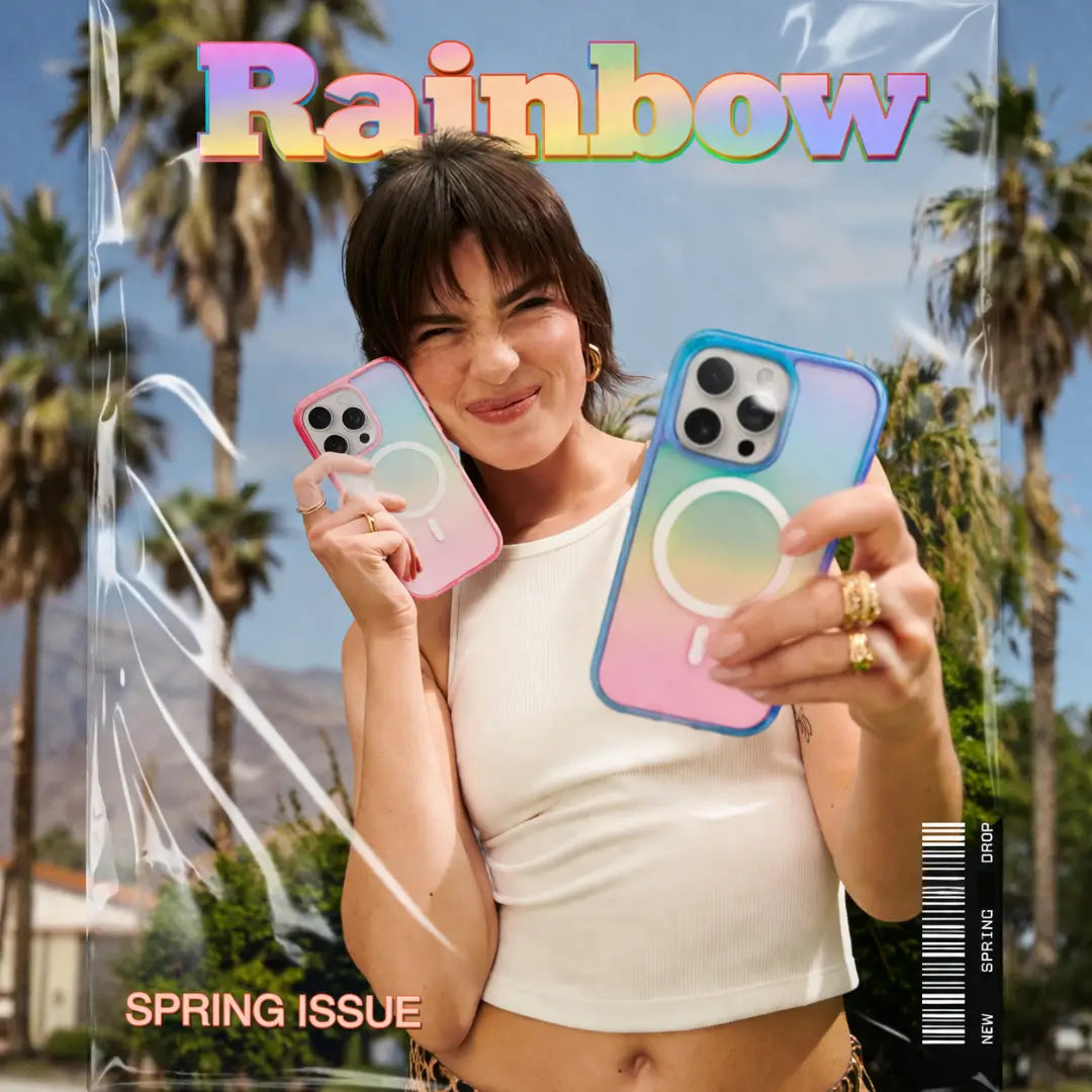 iphone 16 pro holo phone cover with magesafe